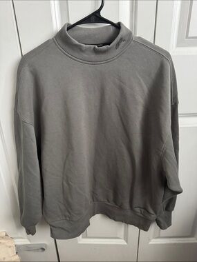 Alphalete Men's Gray Turtleneck Pullover